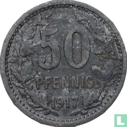 Iserlohn 50 pfennig 1917 (zink) - Afbeelding 1