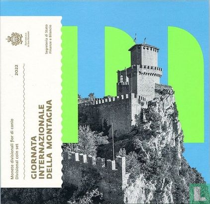 San Marino jaarset 2022 "International Mountain Day" - Afbeelding 1