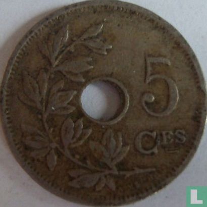 Belgium 5 centimes 1928 (FRA) - Image 2