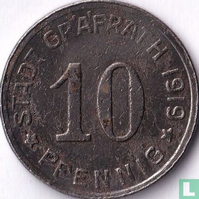 Gräfrath 10 pfennig 1919 - Afbeelding 1