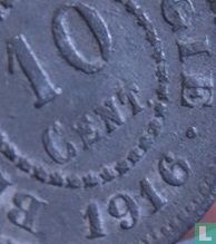 Belgium 10 centimes 1916 (1916 •) - Image 3