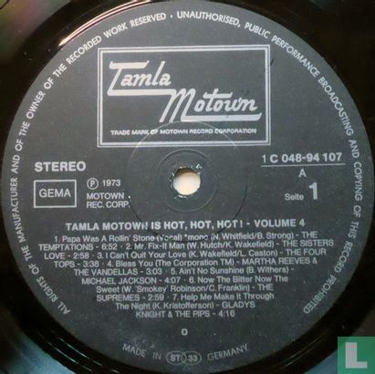 Tamla-Motown is Hot, Hot, Hot! Volume 4 - Image 3