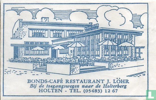 Bonds Café Restaurant J. Löhr  - Image 1