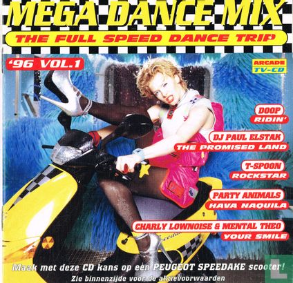 Mega Dance Mix '96 #1 - The Full Speed Dance Trip - Afbeelding 1