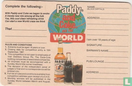Paddy and coke see the world - Image 1