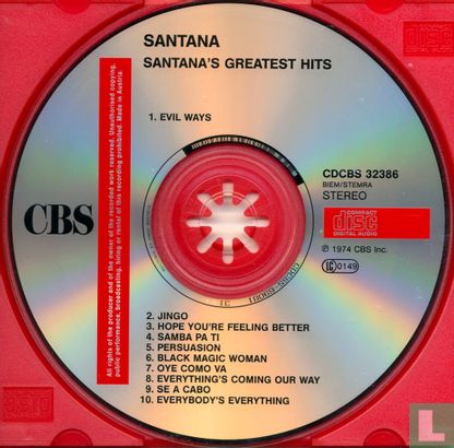 Santana's Greatest Hits - Afbeelding 3