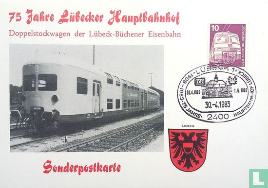75 ans de la gare centrale de Lübeck