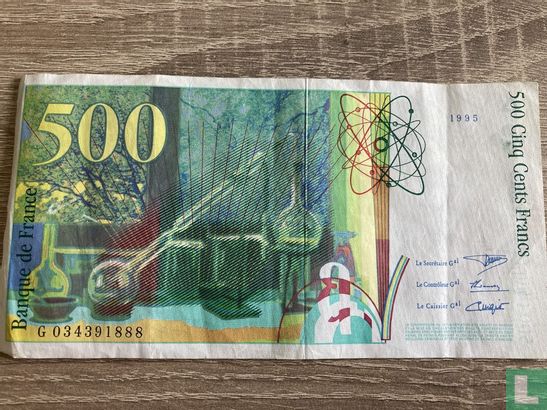 France 500 francs - Image 2