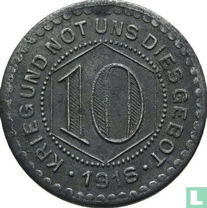 Calw 10 pfennig 1918 (ijzer - 21.1 mm) - Afbeelding 1