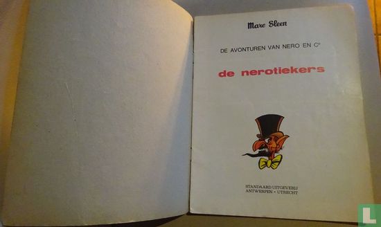De Nerotiekers (binnenwerk) - Les Nérotiques (cover) - Afbeelding 2