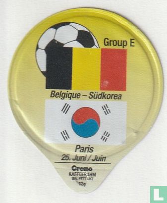 Belgique-Südkorea