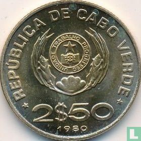 Kap Verde 2½ Escudo 1980 "FAO" - Bild 1