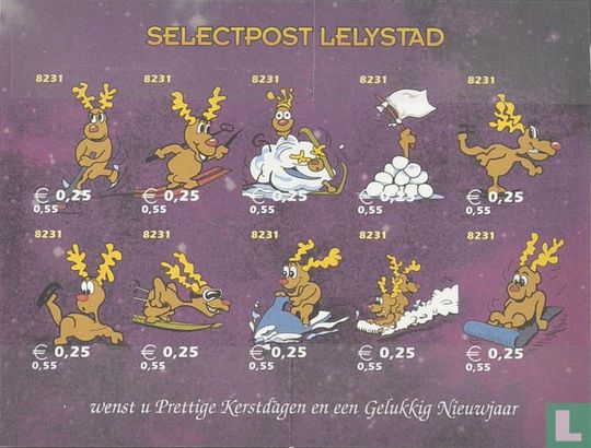 SelectPost Kerstzegels (8231)