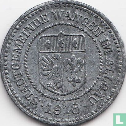 Wangen im Allgäu 10 Pfennig 1918 (Typ 1) - Bild 1