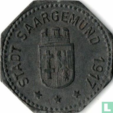 Saargemünd 5 pfennig 1917 - Afbeelding 1