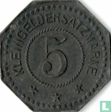 Saargemünd 5 pfennig 1917 - Afbeelding 2