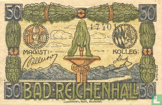 Reichenhall Bad, Stadt - 50 Pfennig 1919 - Image 1