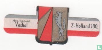Heerlijkheid Voshol - Z-Holland - Afbeelding 1