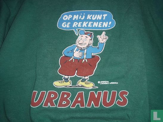 Urbanus trui 'Op mij kunt ge rekenen! (groen) - Image 2