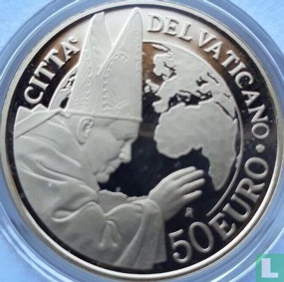 Vatican 50 euro 2014 (PROOF) "Canonization of pope John Paul II" - Image 2