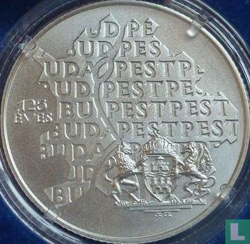 Hongrie 750 forint 1998 "125th anniversary Unification of cities Buda and Pest" - Image 2