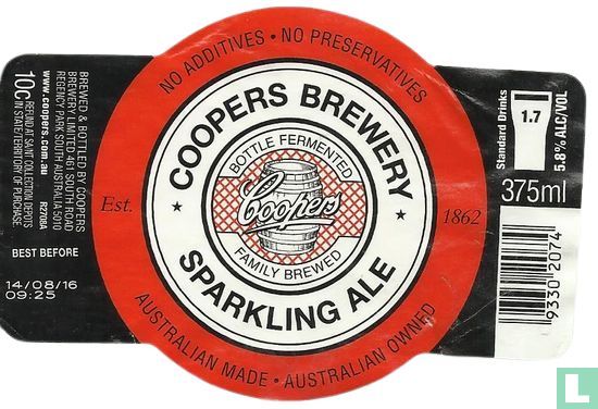 Coopers Sparkling Ale - Image 1