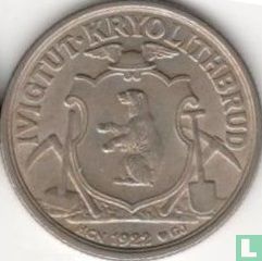 Groenland 2 kroner 1922 - Afbeelding 1