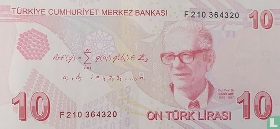 Türkei 10 Lira - Bild 2
