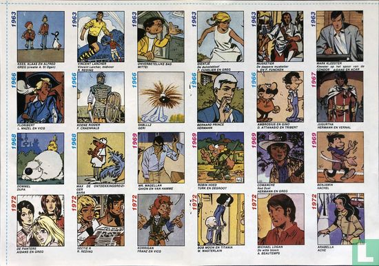 Alle helden van weekblad Kuifje van 1946 tot 1981 - Image 1
