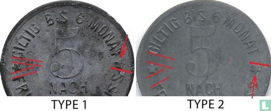 Pegnitz 5 pfennig 1917 (type 1) - Afbeelding 3