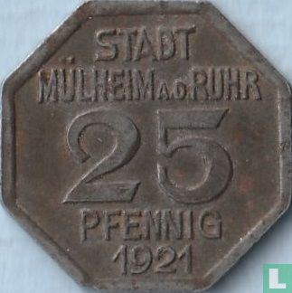 Mülheim 25 Pfennig 1921 - Bild 1