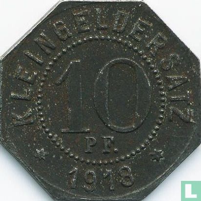 Bad Mergentheim 10 pfennig 1918 (ijzer - type 1) - Afbeelding 1