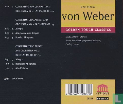 Von Weber: Clarinet Concertos - Image 2