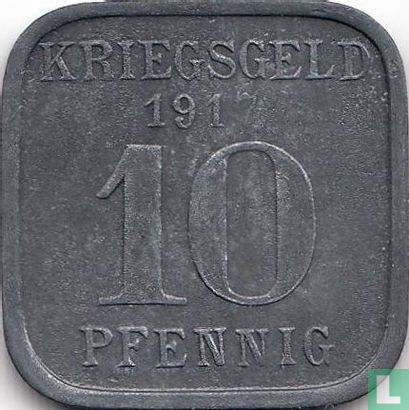 Neuwied 10 pfennig 1917 (zink) - Afbeelding 1