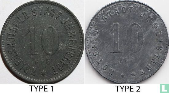 Immenstadt 10 pfennig 1919 (type 2) - Image 3