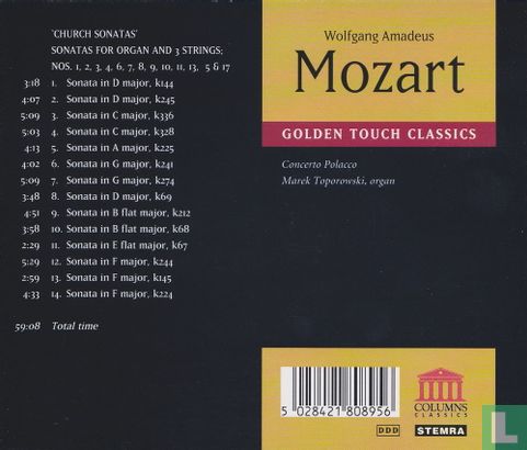 Mozart: Church Sonatas for Organ & Strings - Image 2