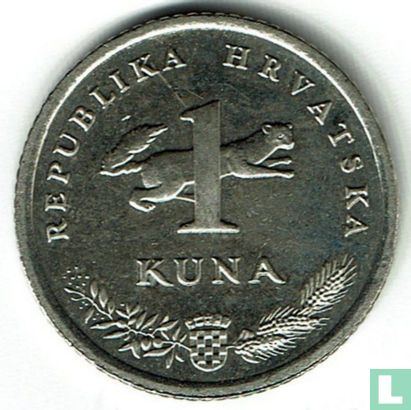 Croatia 1 kuna 2012 - Image 2