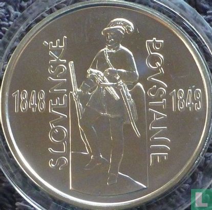Slowakije 200 korun 1998 "150 years Slovak Revolt of 1848" - Afbeelding 2