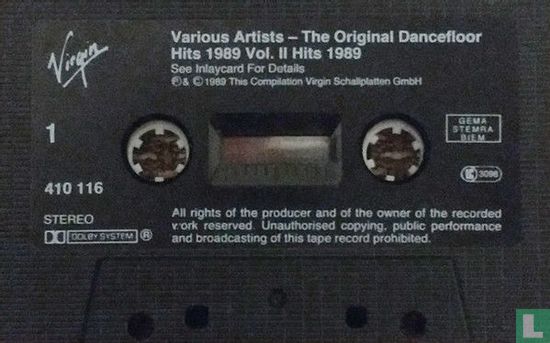 The Original Dancefloor Hits 1989 - Vol.2 - Image 3