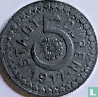 Düren 5 Pfennig 1917 (Typ 1) - Bild 2