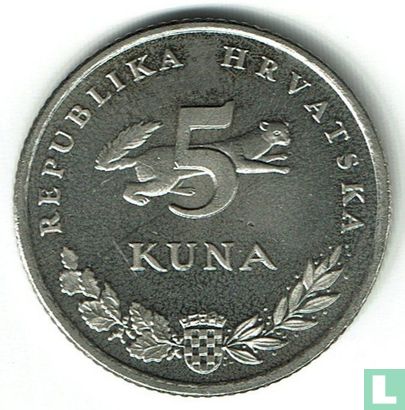 Kroatië 5 kuna 1994 - Afbeelding 2