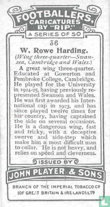 W. Rowe Harding (Swansea, Cambridge and Wales) - Afbeelding 2