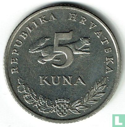 Croatia 5 kuna 1995 - Image 2