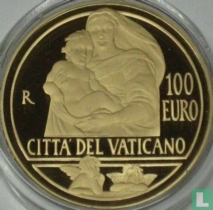 Vatican 100 euro 2013 (BE) "The Sistine Madonna by Raphael" - Image 2
