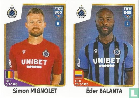 Simon Mignolet / Éder Balanta - Image 1