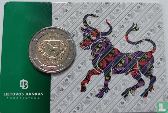 Lithuania 2 euro 2022 (coincard) "Suvalkija" - Image 2