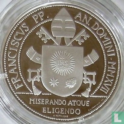 Vaticaan 20 euro 2017 (PROOF) "Archangels" - Afbeelding 1
