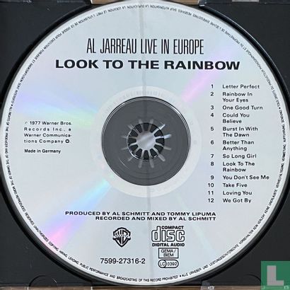 Look to the Rainbow: Live in Europe  - Afbeelding 3