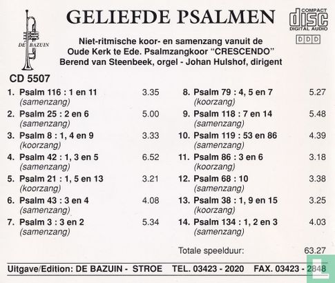 Geliefde psalmen - Afbeelding 2