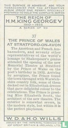 The Prince of Wales at Stratford-on-Avon - Image 2